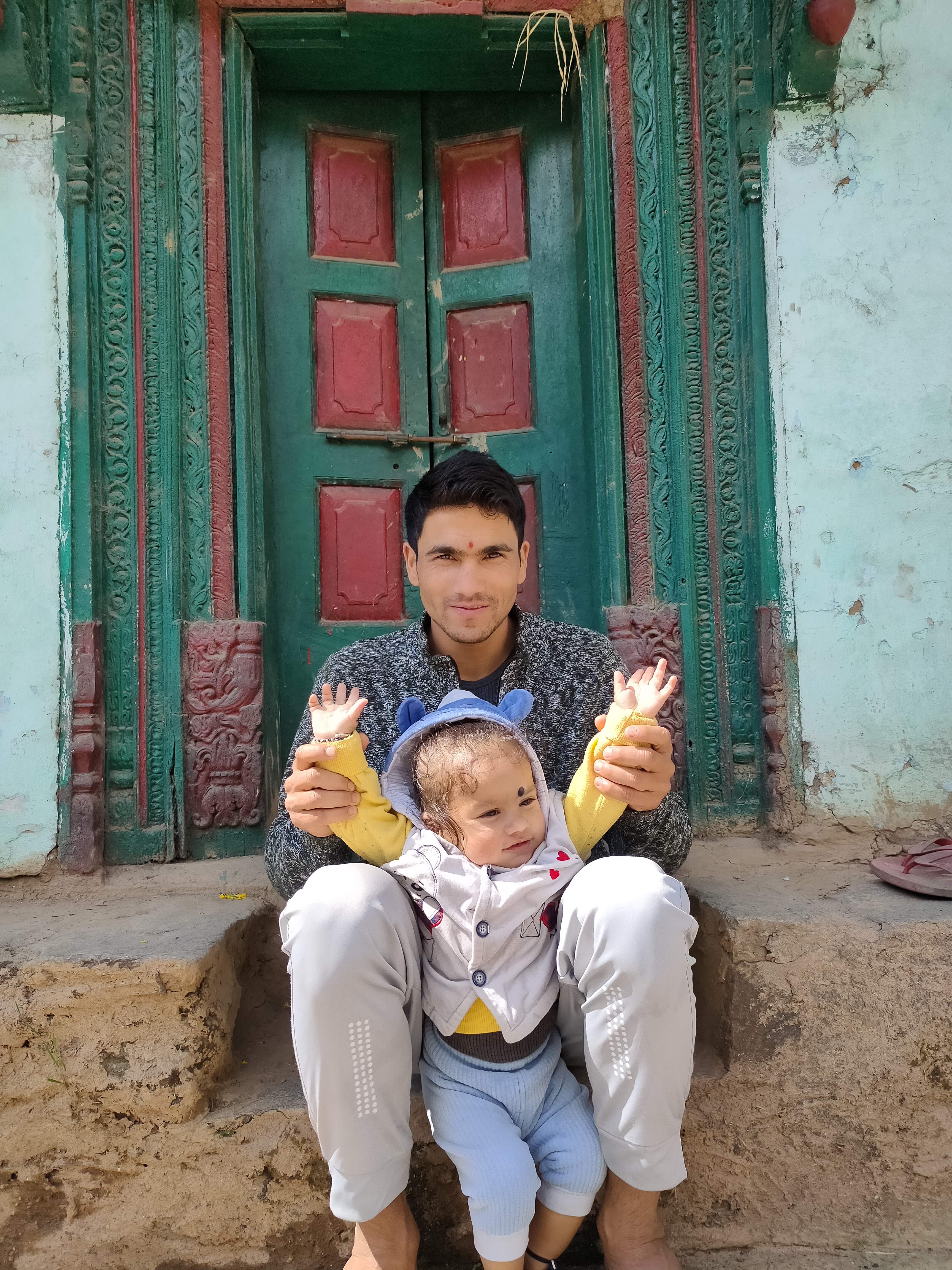 Baby Vedu's Sweet Moment