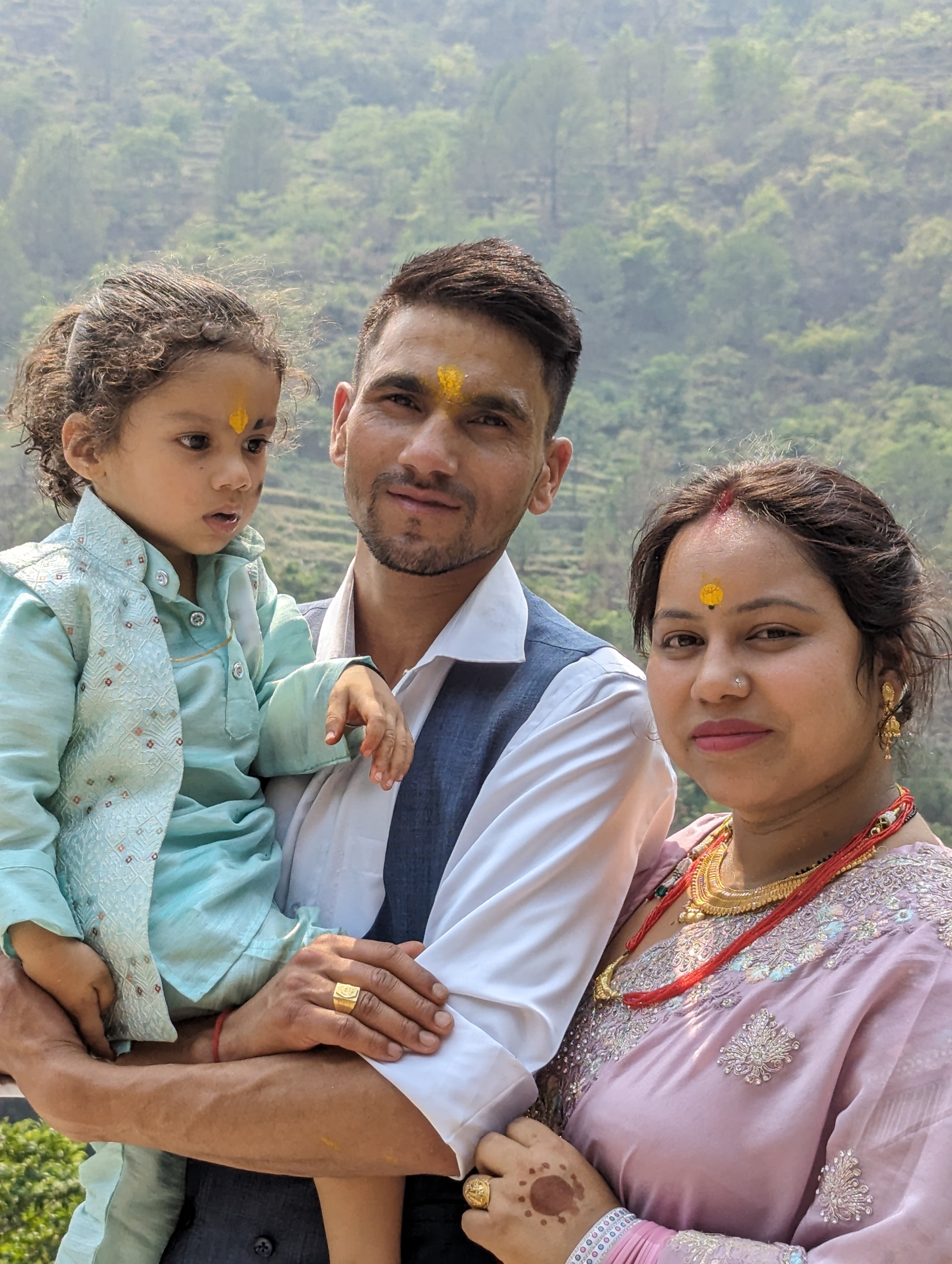 Baby Vedu's Happy Moment